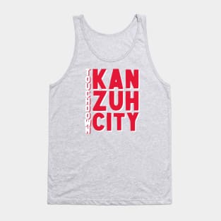 Touchdown Kan Zuh City - Yellow Tank Top
